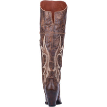 Dan Post 20" Brown Jilted Western Fashion Boots for Women
