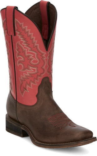 Pard's Western Shop Nocona Heros Collection Brown Cowhide Luisa Boots for Women
