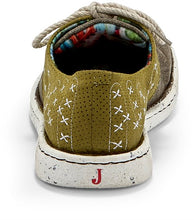 Justin Chocolate/Green Cac-tie Casual Shoes for Women
