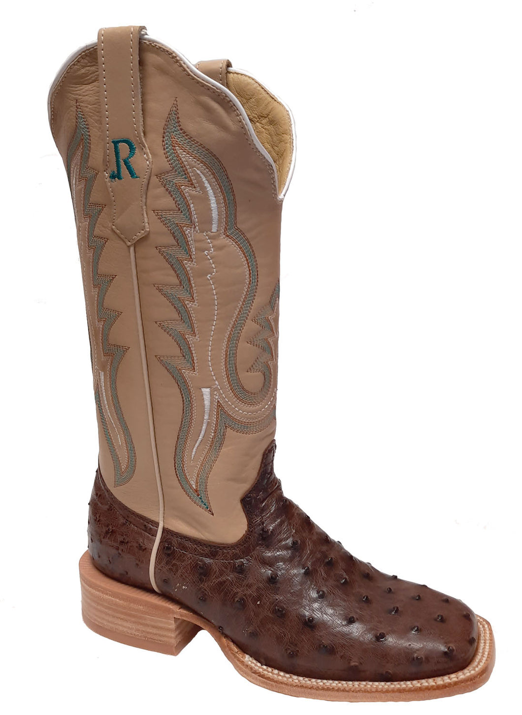 Pard's Western Shop Kango Tobac Bruciato Full Quill Ostrich Boots for Women from R.Watson Boots