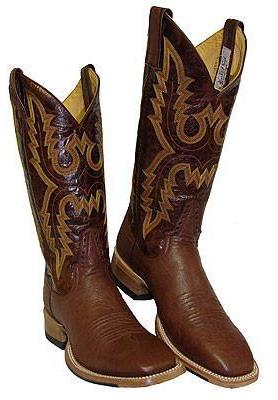 Pard's Western Shop Rod Patrick Tabac Smooth Ostrich Boots