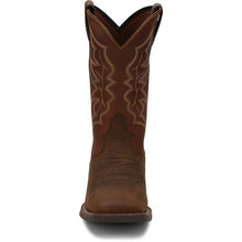 Justin Pebble Brown Chet Men's 11" Stampede Cowboy Boots