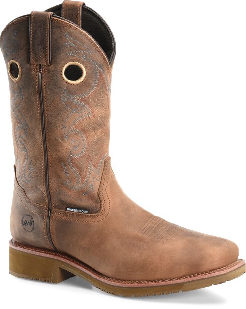 Pard's Western Shop Double H Waterproof Earthquake Rust Boots with Composite Toe