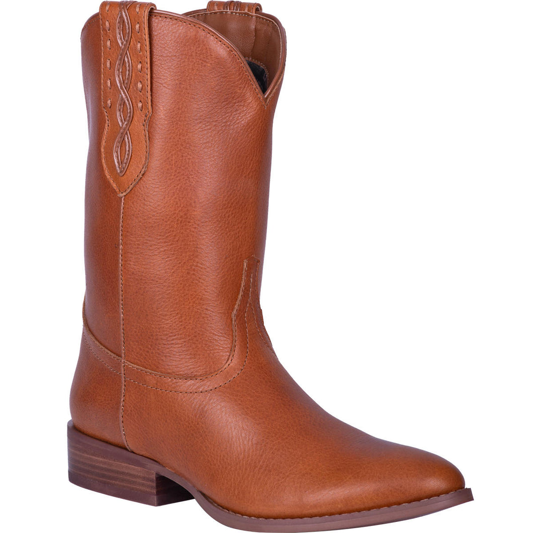 Pard's Western Shop Dingo Camel Poncho Leather Boots for Men