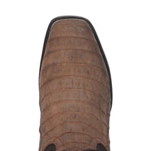 Dan Post Taupe Stalker Caiman Western Boots for Men