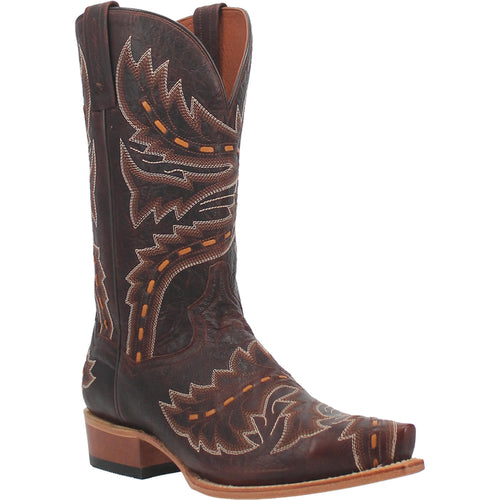 Pard's Western Shop Dan Post Chocolate Sidewinder with Bucklace Western Boots for Men