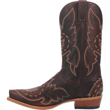 Dan Post Chocolate Sidewinder with Bucklace Western Boots for Men