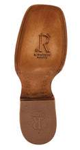 R.Watson Mocha Brown Bullhide Boots for Men