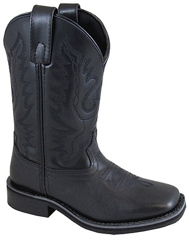 Pard's Western shop Black Outlaw Square Toe Boots from Smoky Mountain Boots