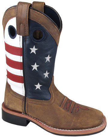 Pard's Western Shop Stars & Stripes Boots for Kids from Smoky Mountain Boots