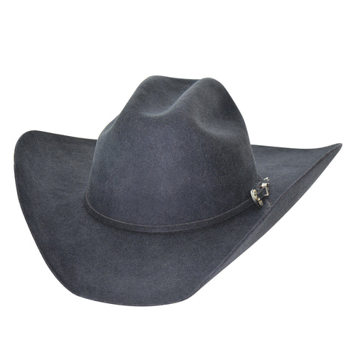 Pard's Western Shop Bullhide Hats Gray 4X Kingman Felt Western Hat
