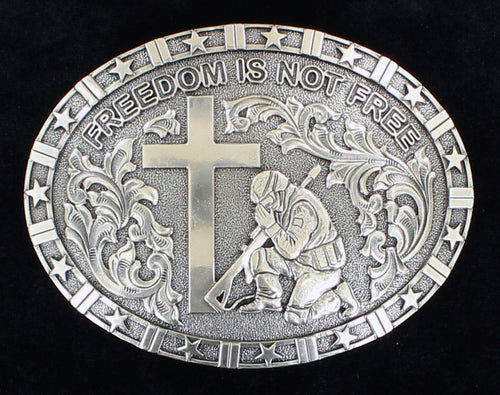 Nocona Military Prayer Buckle