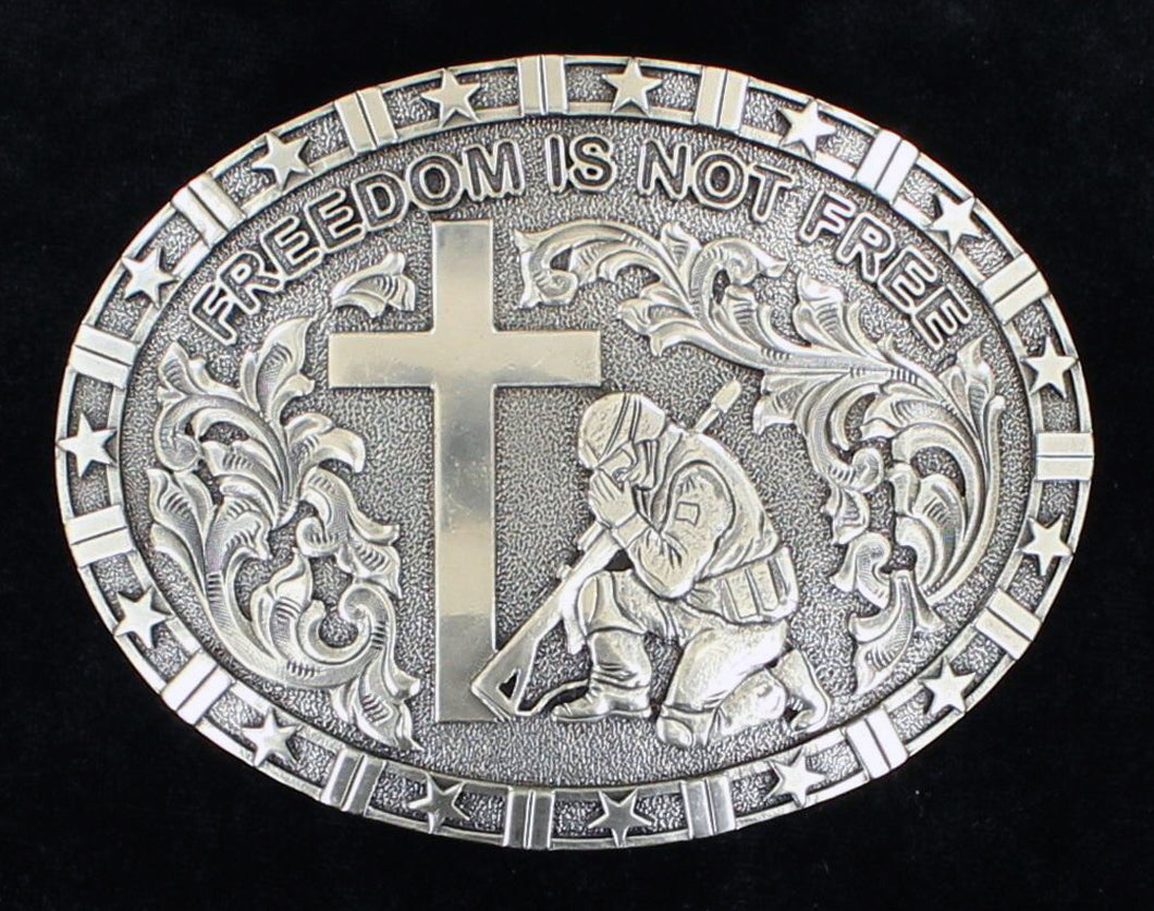 Nocona Military Prayer Buckle