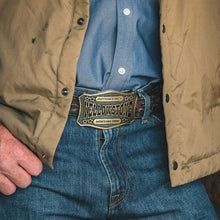 The Y Yellowstone Star Attitude Buckle from Montana Silversmiths