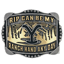 Pard's Western Shop Yellowstone Rip Attitude Buckle from Montana Silversmiths