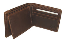 Silver Creek Classic Distressed Brown Leather Bifold Wallet