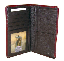 Silver Creek Classic Brown Camain Print Cattle Drive Rodeo Wallet