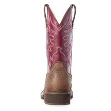 Ariat Brown/Burgundy Delilah Square Toe Boots for Women