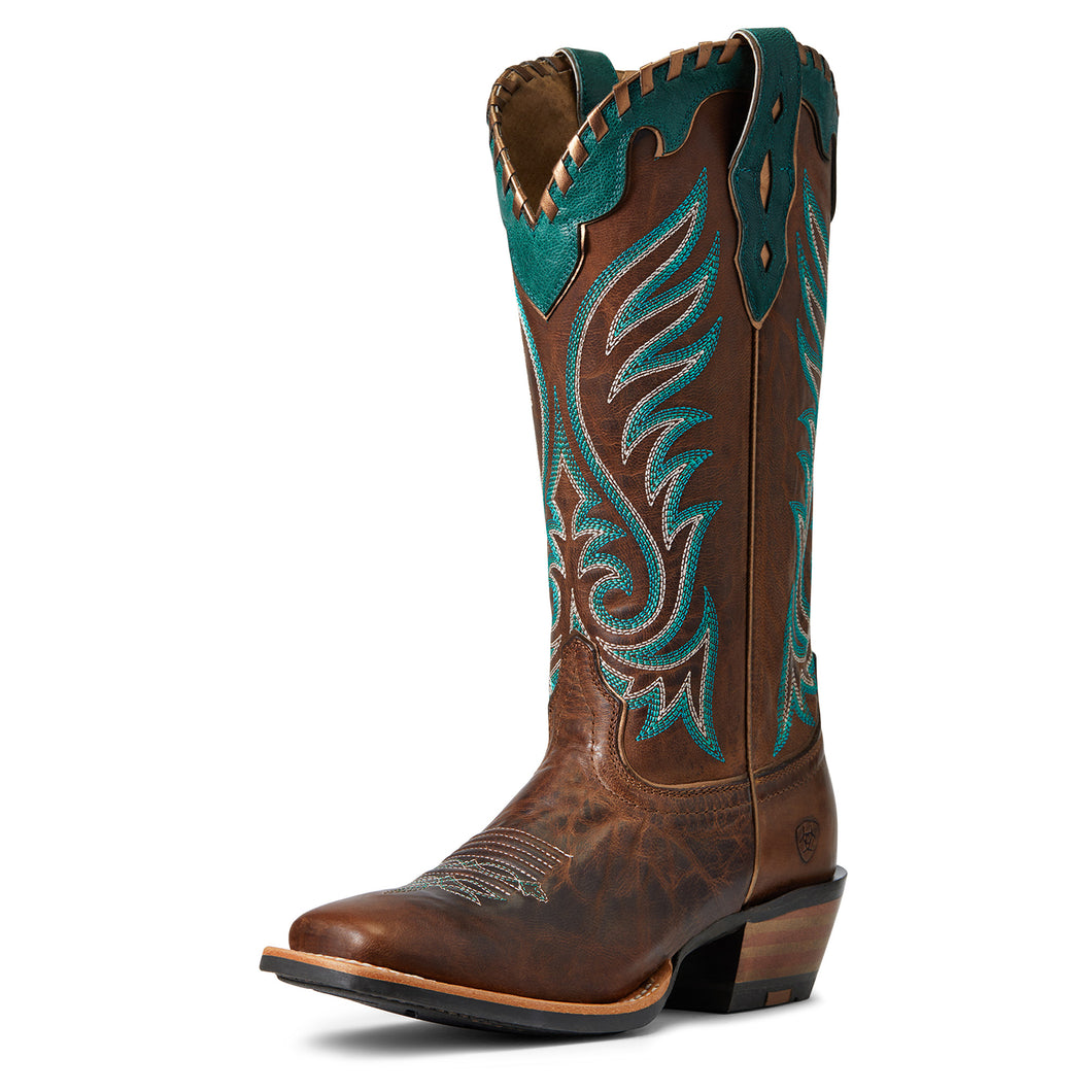 Pard's Western Shop Ariat Women's Weathered Tan Picante Crossfire Western Boots